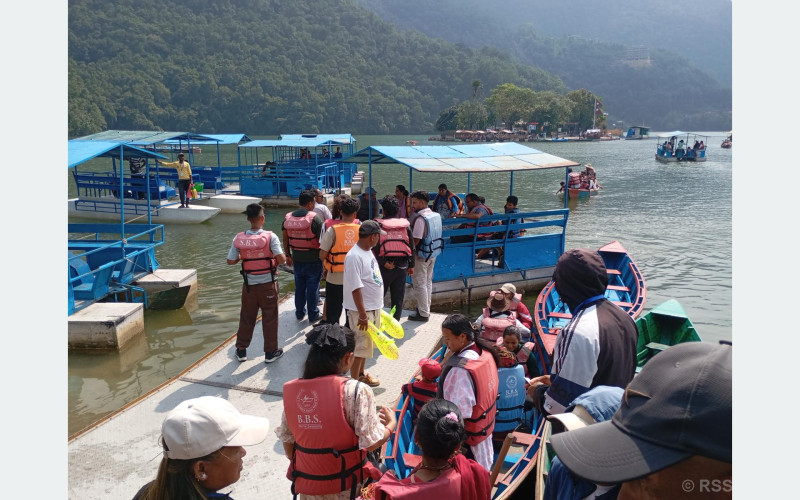 भारतीय पर्यटकले पोखराका होटल भरिभराउ, डेढ महिनामा डेढ लाख आगमन