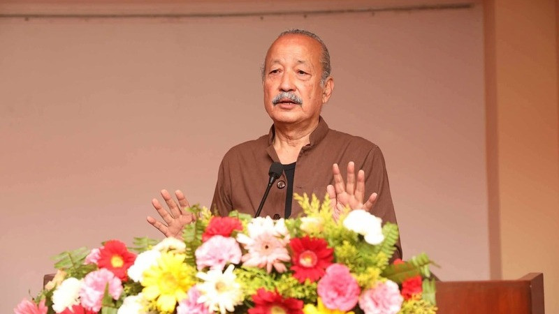 ध्वस्त संरचना पुननिर्माण गर्न दिव्यमणि राजभण्डारीको ५१ लाख सहयोग