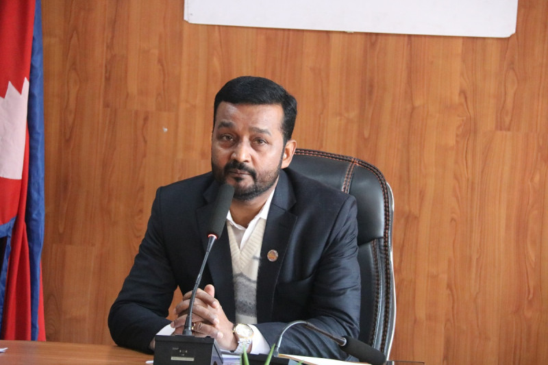 मन्त्री यादवद्वारा धौलिगाड खाने पानी आयोजनाको अनुगमन