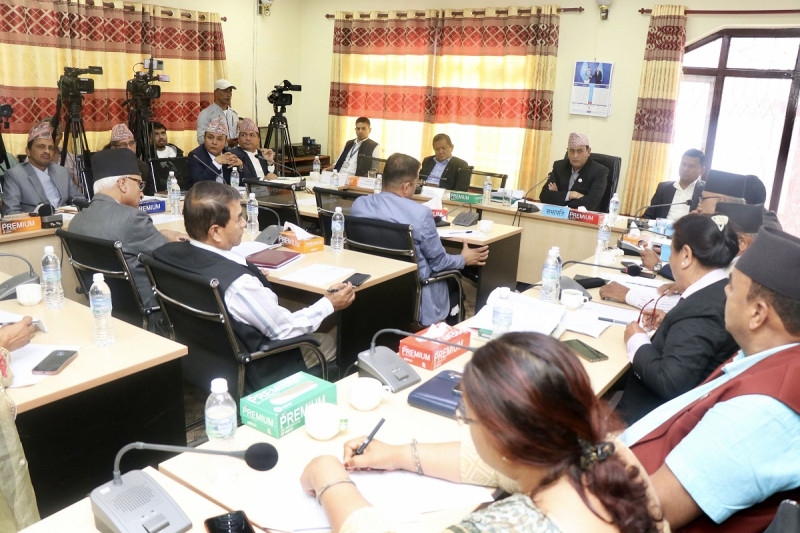 राज्य व्यवस्था समितिका सभापतिको निर्वाचन कार्यक्रम प्रकाशित