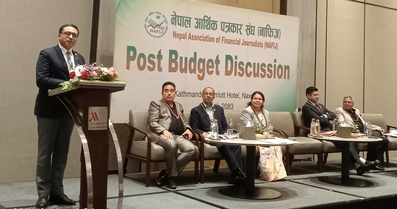 आगामी वर्ष १६ खर्ब राजस्व संकलन गर्ने सरकारको लक्ष्य छ : अर्थमन्त्री वाग्ले