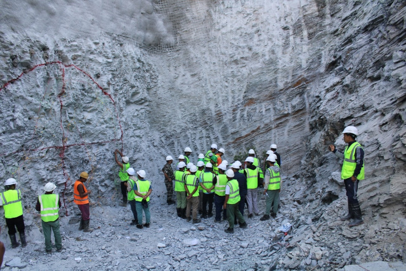 माथिल्लो म्याग्दी–१ जलविद्युत् आयोजना निर्माण धमाधम, एक वर्षभित्र विद्युत् उत्पादन गर्ने लक्ष्य