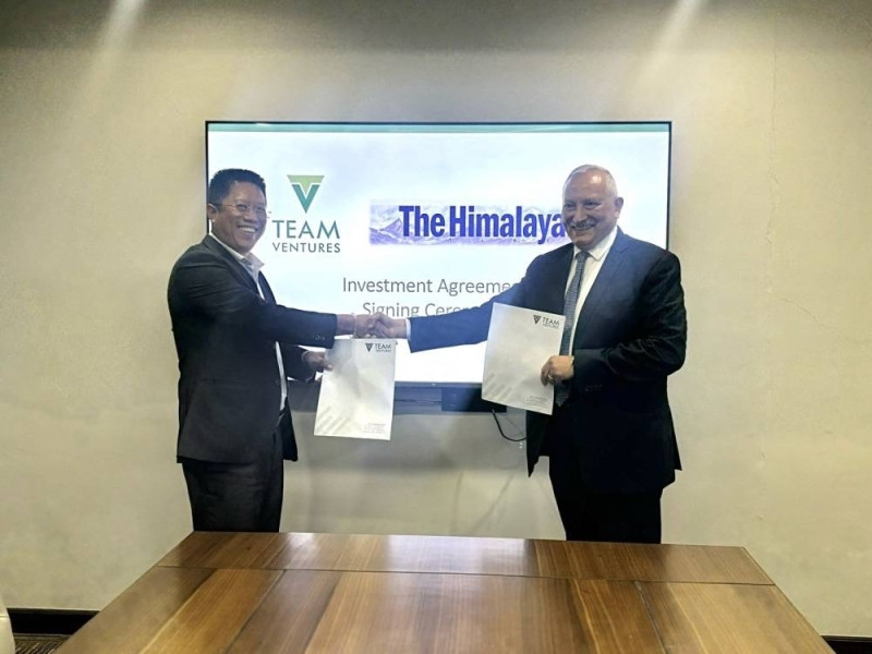 आईपीओ जारी गर्न लागेको द हिमालयन टाइम्समा टिम भेन्चर्सको प्रवेश