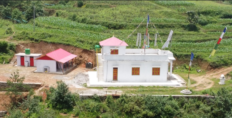 धार्मिक पर्यटन क्षेत्रको विकासका लागि १ करोडमा बौद्ध गुम्बा निर्माण